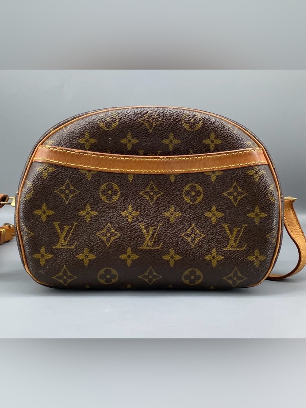 Louis Vuitton Monogram Blois Shoulder Crossbody Bag Vintage COA